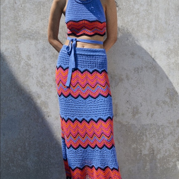 Zara Crotched Skirt and Halter Special Edition - Picture 1 of 4